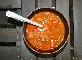 Rindfleisch- und Bohnen-Chile Verde