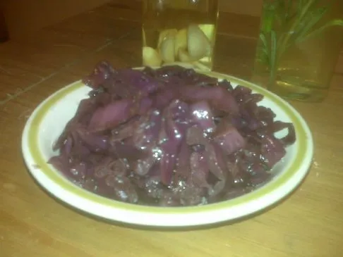 Geschmortes Rotkohl