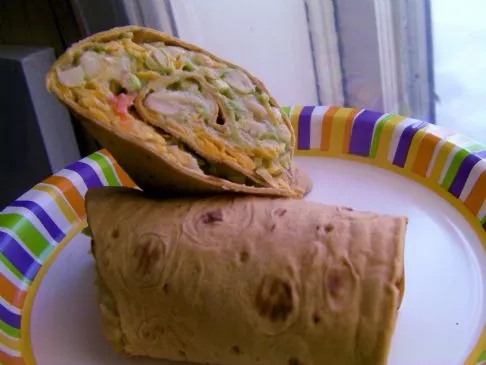 Avocado- und Weiße-Bohnen-Wraps
