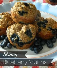 Leichte Blaubeer-Bananen-Muffins