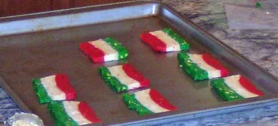 Italienische Spumoni-Riegel