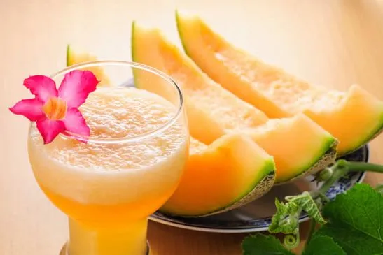 Kevin Peis Rhabarber-Melonen-Smoothie