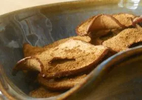 Zimt-Ingwer-Apfelchips