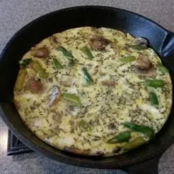 Parmesan-Spargel-Frittata