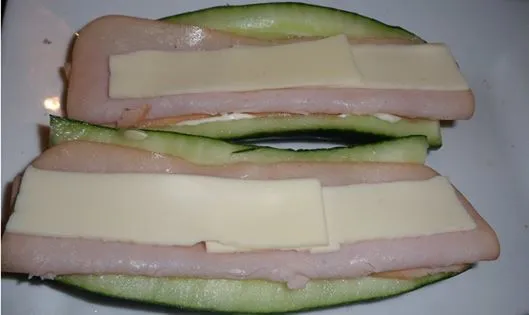 Gurken-Sandwich-Boote