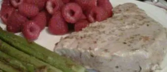 Rosmarin-gebratener Thunfisch