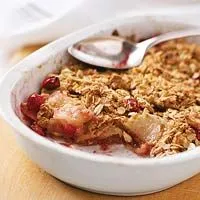 Apfel-Cranberry-Crisp