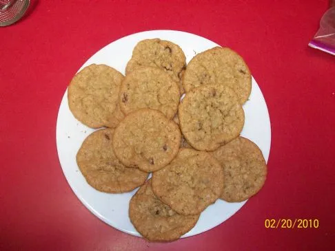 Haferflocken-Schokoladenkekse