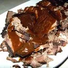 Langsam gegarter Cranberry-Braten