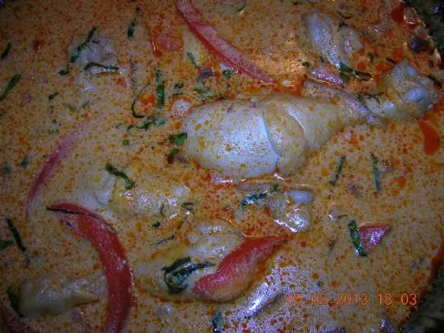Thailändisches Hühnchen-Curry