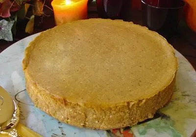 Leichte Kürbis-Cheesecake!
