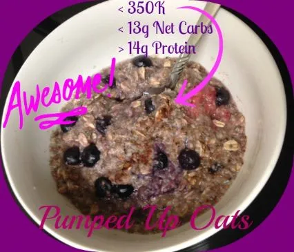 Aufgepeppte Haferflocken