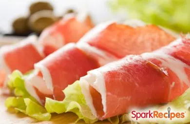 Prosciutto-Salatbissen