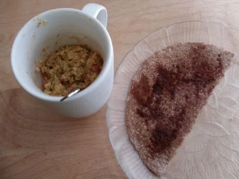 Käse-Ei-Brokkoli-Tasse