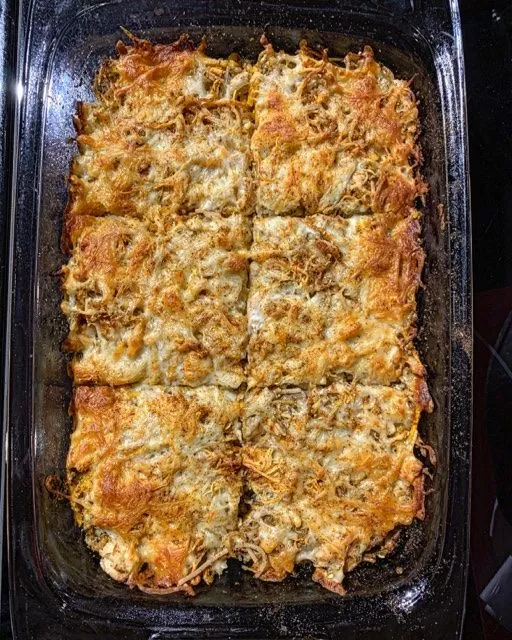 Thunfisch- und Spargelauflauf