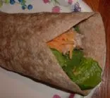 Spinat- und Thunfisch-Wrap