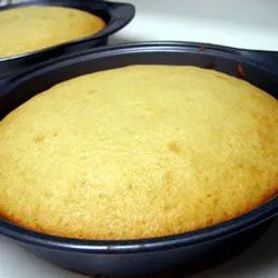 Einfacher kalorienarmer Biskuitkuchen