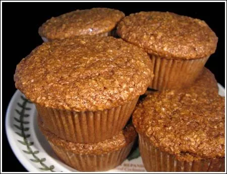 Große Kleie-Muffins