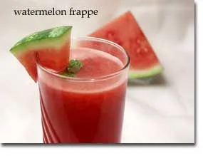Wassermelonen-Frappe