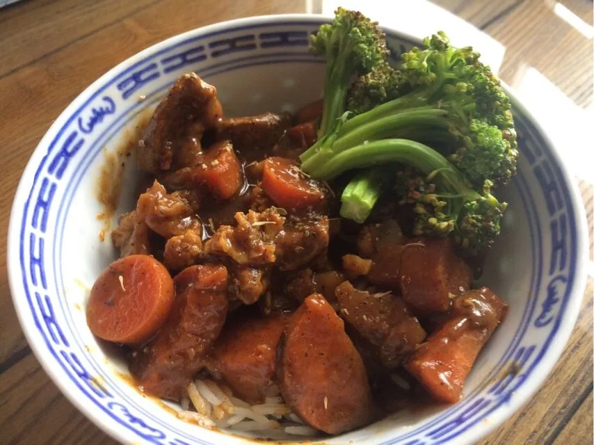 Lamm Masala mit Gemüse