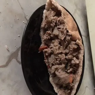 Scharfer Rindfleisch-Pocket