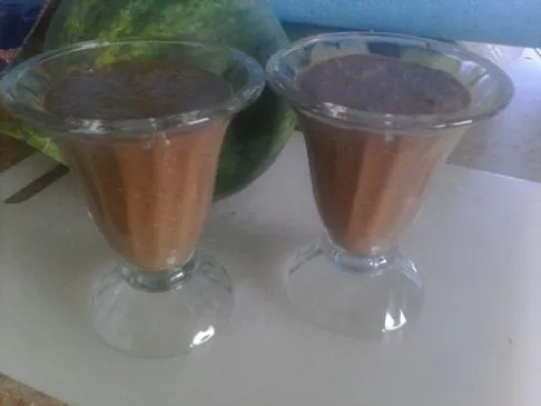 Schokoladen-Chia-Pudding