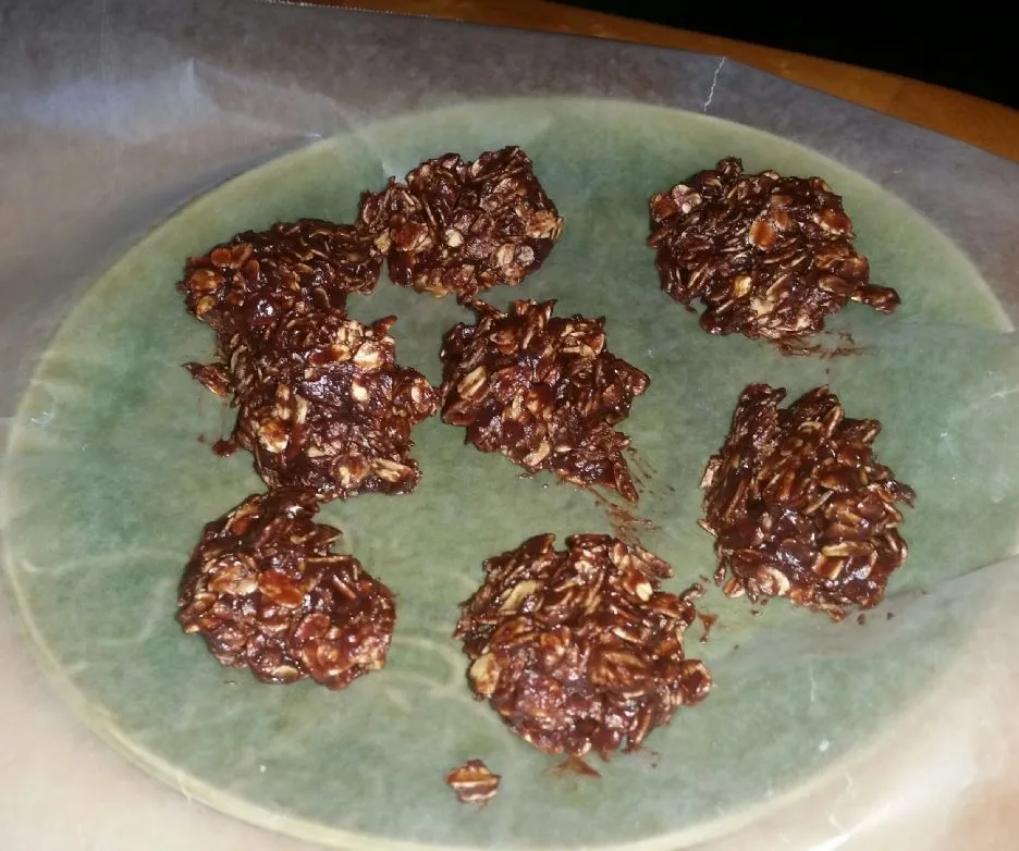 Hafer-Peanut-Butter-Cluster