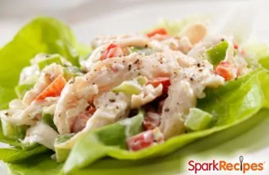 Avocado-Thunfisch-Salat-Wraps