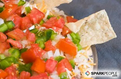 Slow Cooker Mexikanischer Sieben-Lagen-Dip