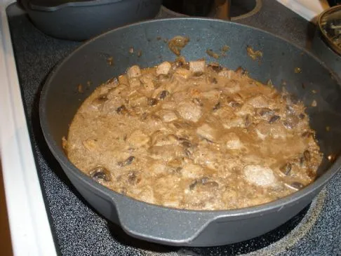 Cremiges Steak Dijon