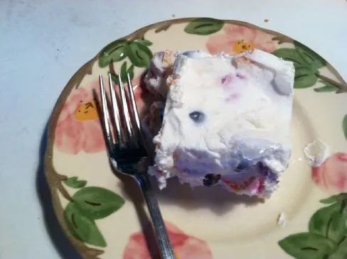 Pfirsich-Beeren gefrorenes Dessert