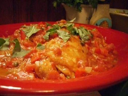 Hähnchen Cacciatore