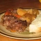 Knoblauch-Rinderbraten aus der Oberschale