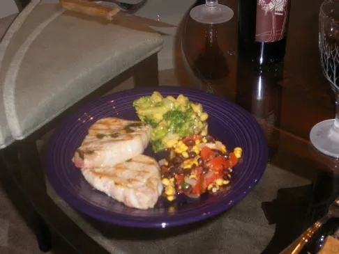 Schwarze Bohnen- und Maissalat