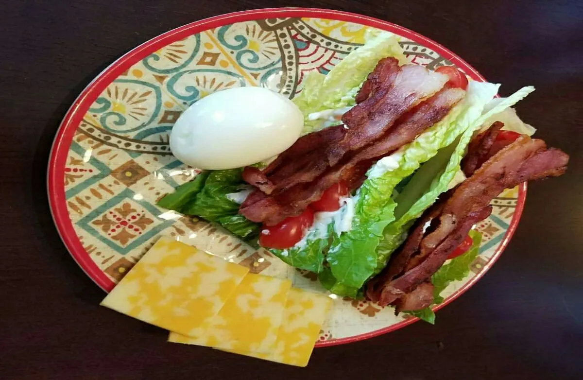 BLT Low Carb Salatwrap