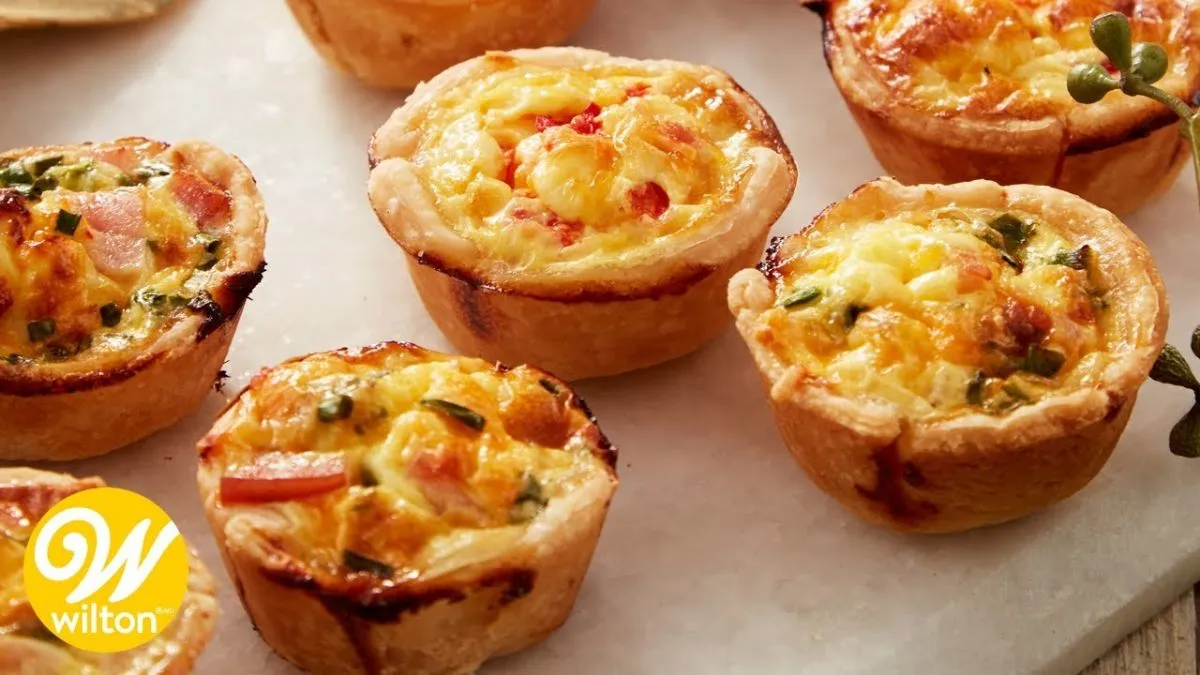 Einfache Krustenlose Mini-Quiche