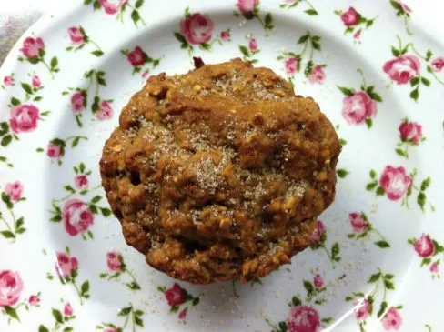 Erdnussbutter & Bananen-Chia-Muffins