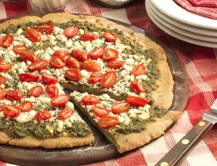 Leichte Pizza Margherita