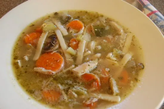 Hühner-Gemüsesuppe - natriumarm