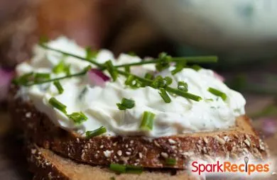 Feta-, Schnittlauch- und Joghurt-Dip