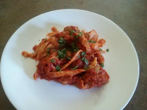 Putenfleischbällchen in Tomatensauce