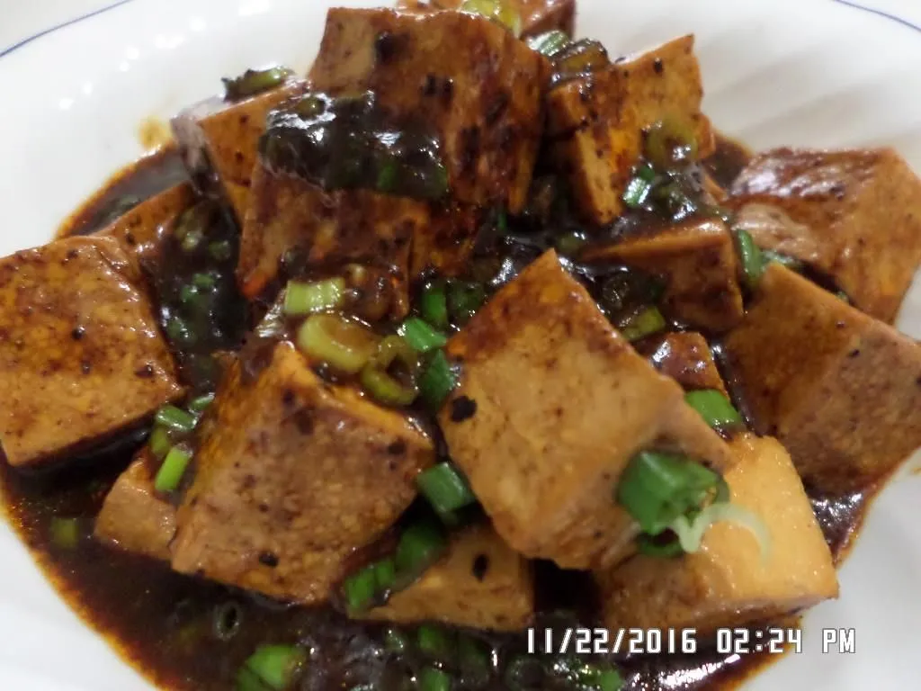 Mabo Tofu (super fester Würfeltofu)