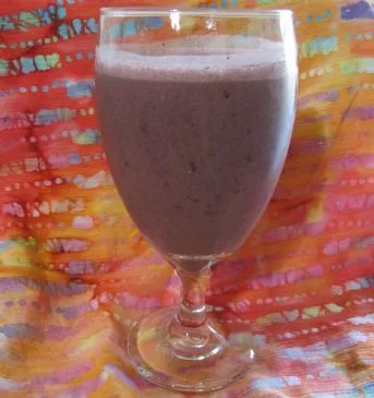 Bananen-Kirsch-Chia-Smoothie