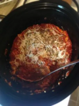 Crockpot-Hähnchen-Lasagne