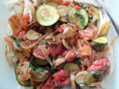 Zucchini-Ragout