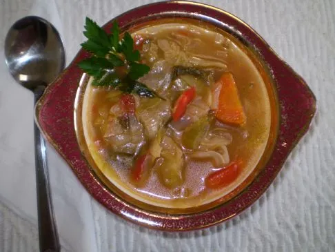 Herzhafte Gemüsesuppe