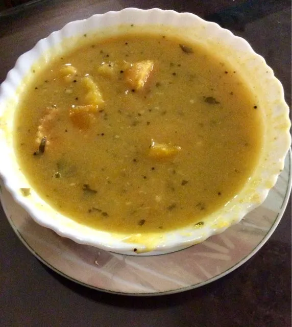 Kürbis-Linsen-Eintopf