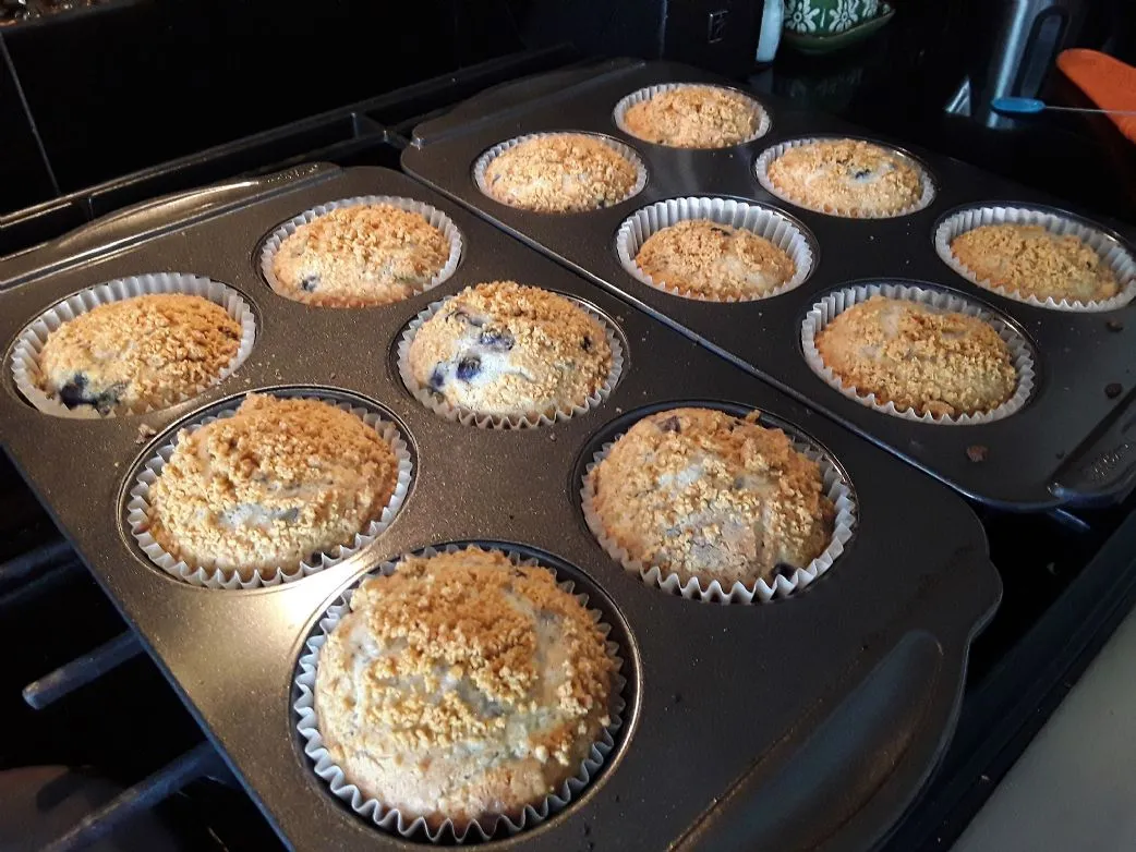 Deannas Blaubeermuffins
