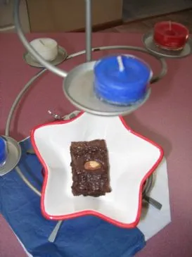 Rumbamels Dunkle Schokoladen-Mexikanische Brownies mit Mandeln