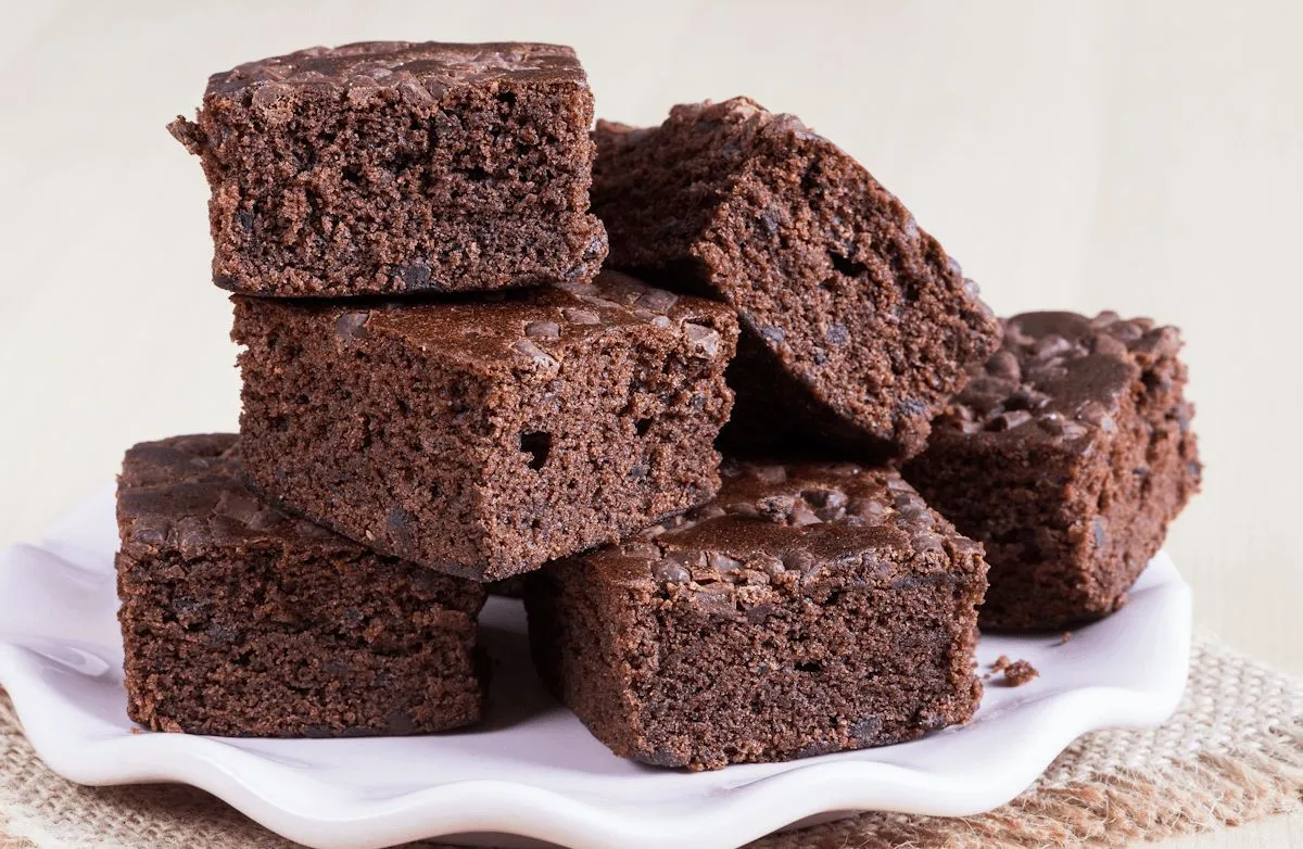Schwarze Bohnen Brownies